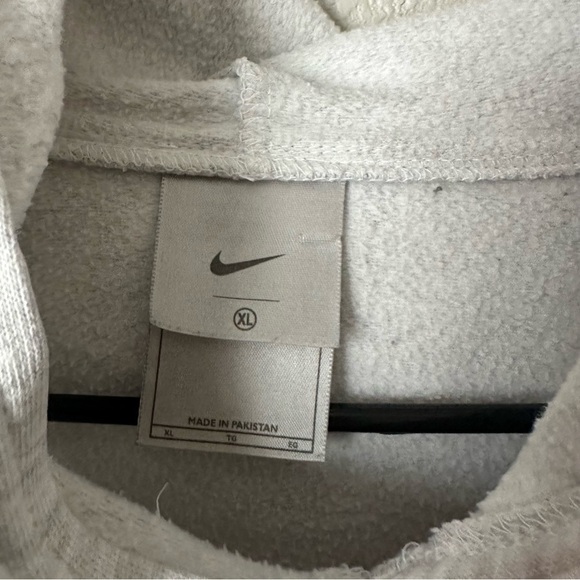 NIKE x VINTAGE 90s‎ Hoodie XL gray blue check - Picture 5 of 8